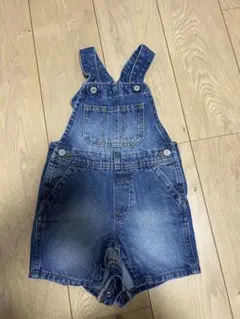 GAP デニムショートオーバーオール 18-24ヶ月
