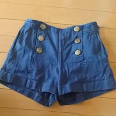 デニムショートパンツ