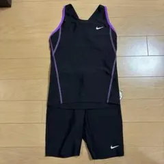 NIKE／スクール水着　紫　160　キッズ　セパレート