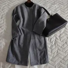 カシミヤ ロングコート