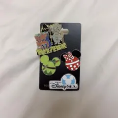 東京ディズニーリゾート ピンバッジ タワテラ ピーターパン ミニーマウスのサムネイル