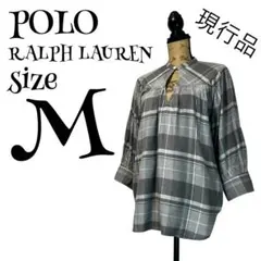 【現行品】【M】POLO RALPH LAUREN チェック柄シャツ レディース