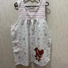 くまのがっこう エプロン 花柄 ボーダーのサムネイル