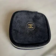 CHANEL MAKEUP ベルベットスクエアミラー付き コスメポーチ