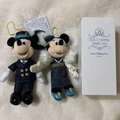 東京ディズニーシー25周年ジュビリーガラ グラスぬいぐるみバッジミッキー ミニー