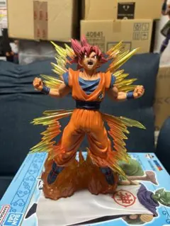 ドラゴンボール ドッカンバトル 一番くじ A賞 超サイヤ人ゴッド 孫悟空