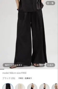 2026ssアンスクリアINSCRIBE Cupro Layered Pants - メルカリ