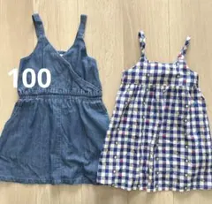 JUNK STORE、MPS、100㎝　夏服　キッズ　ワンピースのサムネイル