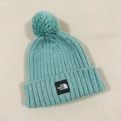 THE NORTH FACE ポンポン付きニット帽 キッズ 数回使用のみ