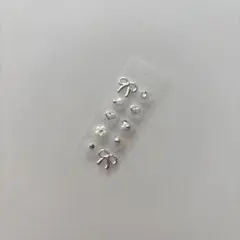 耳ツボジュエリー(10粒) シルバー アレルギー対応