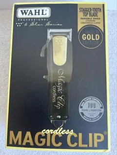 WAHL Magic Clip コードレス バリカン 新品未使用 シルバー 鏡面