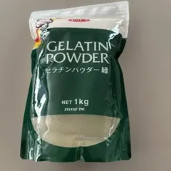 ジェリフ ゼラチンパウダー緑 1kgのサムネイル