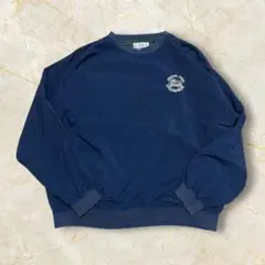 00s Eskimo Joe's 肉厚 ナイロンプルオーバー 企業ロゴ US古着