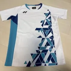 YONEX バドミントンウェア SS ホワイト/ブルー