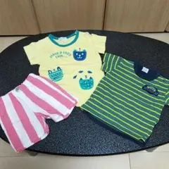 専用★90 男の子 半袖Tシャツ 2点、ハーフパンツ1点  セット