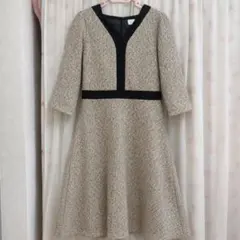 【美品】tocco closet お出かけツイードワンピース