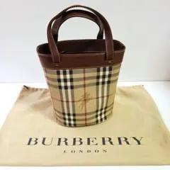 美品 バーバリーロンドン Burberry ノバチェック ハンドバッグのサムネイル