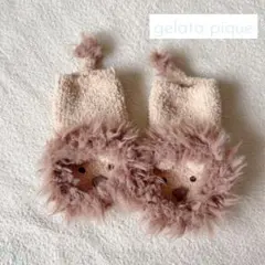 ジェラートピケ gelato pique ジェラピケ ライオン 靴下 ベビー靴下