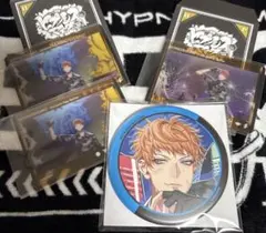 【ヒプノシスマイク】缶バッジ＋クリアカード／理鶯