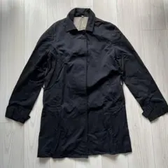 無印良品　紺　コート