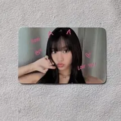 KISS OF LIFE　トレカ　Natty　ペットカメラ