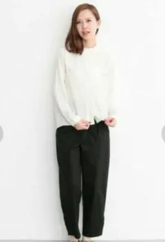 【値下!!】KBF ヘムボタンパンツ ブラック Mサイズのサムネイル