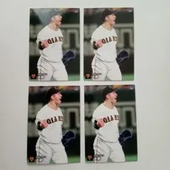 Topps NPB 206 岡本和真 読売ジャイアンツ 3枚セット タバコカード