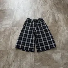 Plaid Baggy Shorts Wide Grunge チェックパンツのサムネイル
