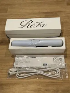 ReFa ストレートヘアアイロン ホワイト コードレス 完備品 RE-AS