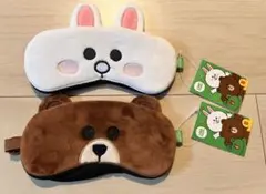 LINE FRIENDS アイマスク 2個セットin原宿のサムネイル