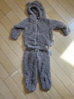 gelato piqueフード付きセットアップ90-100cm ブラウン