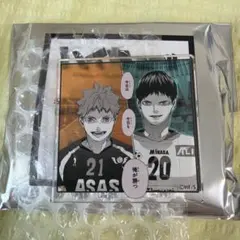 ハイキュー 名言アクリルバッジ ジャンプフェスタ 日向翔陽 影山飛雄 缶バッジ