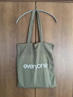 everyone nylon tote olive ナイロントート
