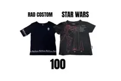 まとめ売り【スターウォーズ　ラッドカスタム】男の子　半袖Tシャツ　100のサムネイル
