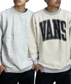 VANS/バンズ ヴァンズ　リバーシブルトレーナー　カレッジロゴ スウェット