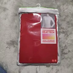 HEATTECH レッド 長袖 Tシャツ S