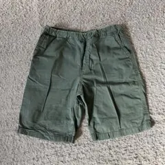UNIQLO ハーフパンツ 150サイズ カーキ