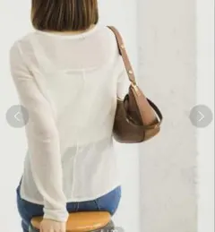 アーバンリサーチ　コットンメッシュカットソー