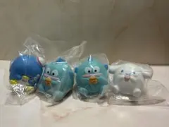サンリオ　ガチャ　食べすぎまして　4体セット