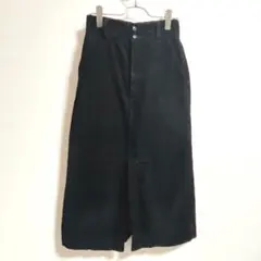 グローバルワーク　ロングスカート　秋冬　黒　Sサイズ