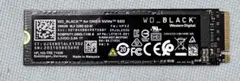 WD BLACK NVMe SSD 256GB M.2 2280
