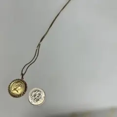 （値下げしました） コイン型ペンダント ネックレス