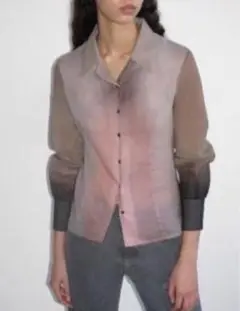 paloma—wool グラデーション長袖トップス paloma wool iceland top グラデーション長袖トップス