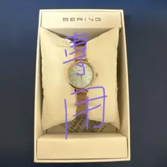 BERING レディース 腕時計 ローズゴールド メッシュベルトのサムネイル