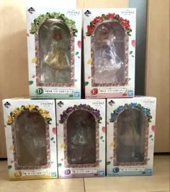 五等分の花嫁　一番くじ　ワンピース衣装　フィギュアセット