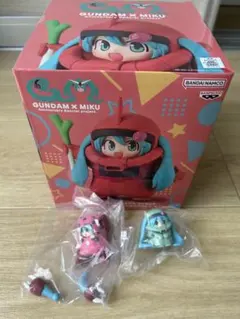 【新品未開封】ガンダム45周年×初音ミク フィギュア シャアザクぐるみ