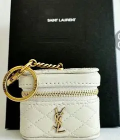 【新品未使用】SAINT LAURENT サンローラン AirPodsケース Amazon.co.jp: [サンローラン] 小物入れ 635648 0O7TN AirPodsケース