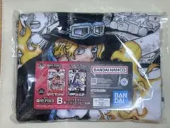 一番くじ　ワンピースカードゲーム　B賞　カードデザインブランケット　サボ