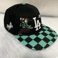 NEW ERA ニューエラ　鬼滅の刃 竈門炭治郎 ドジャース キャップ 野球帽
