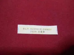応募券　１枚　B.L.T. SUMMER CANDY 2026